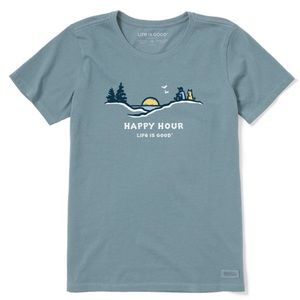 NWT! Life is Good “Happy Hour” Tee